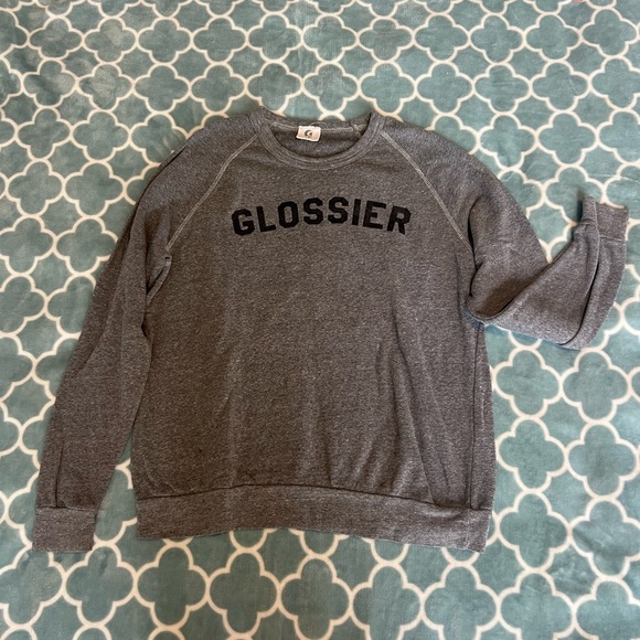 Glossier Sweaters - Glossier Gray Sweatshirt